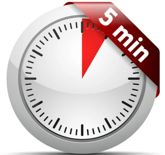 5 min stopwatch